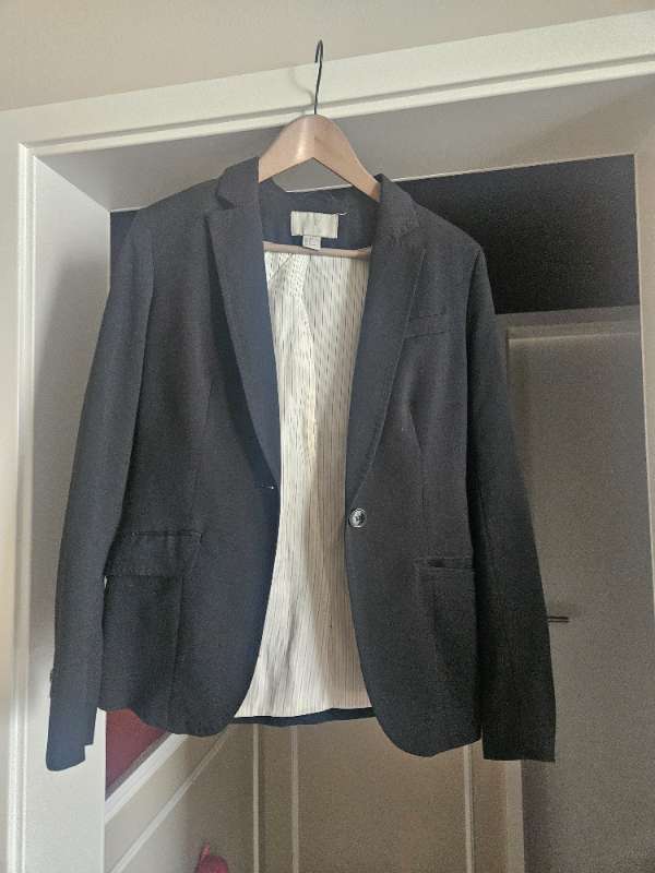 Svartur blazer