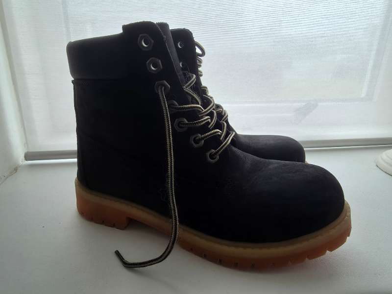 Svartir Timberland