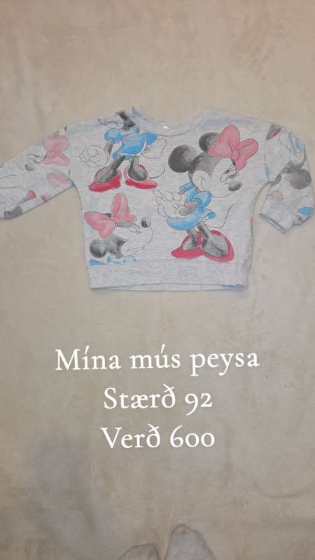 Mína mús peysa