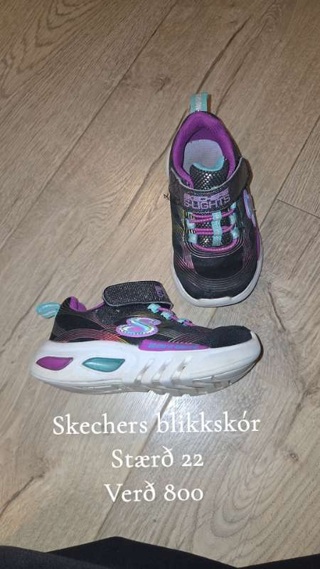 SKECHERS blikkskór