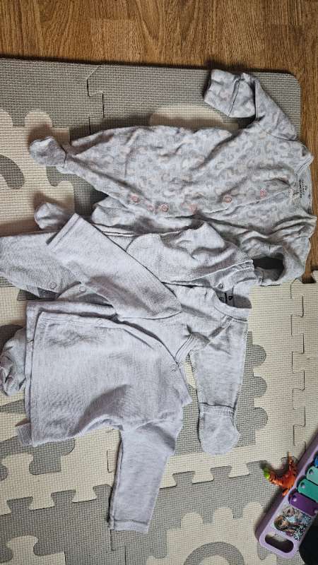 3 pieces grey set