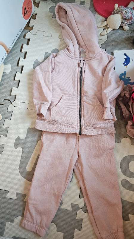 Pink tracksuit