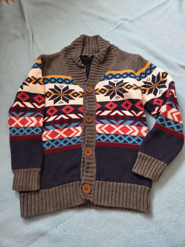 Colorful nordic sweater lindex