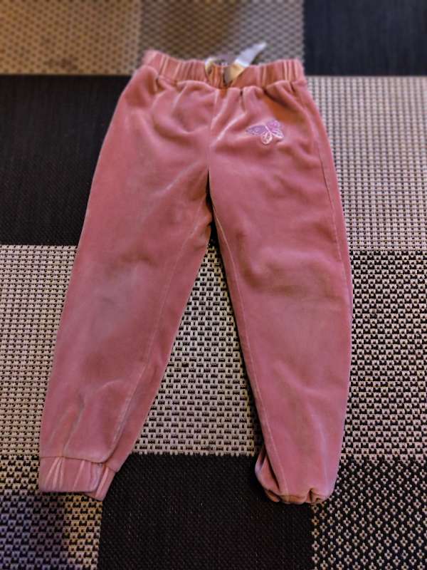 Coral fiðrildi buxur