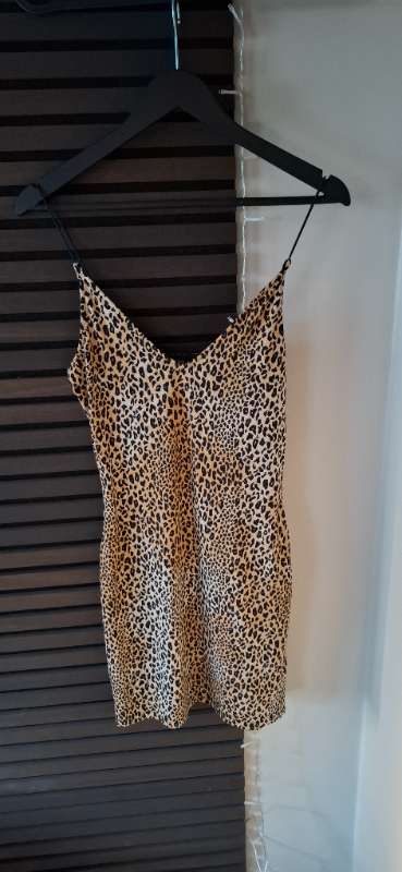 Dress leopard hm
