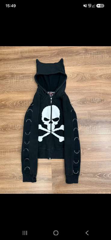 Living dead souls hoodie with ears