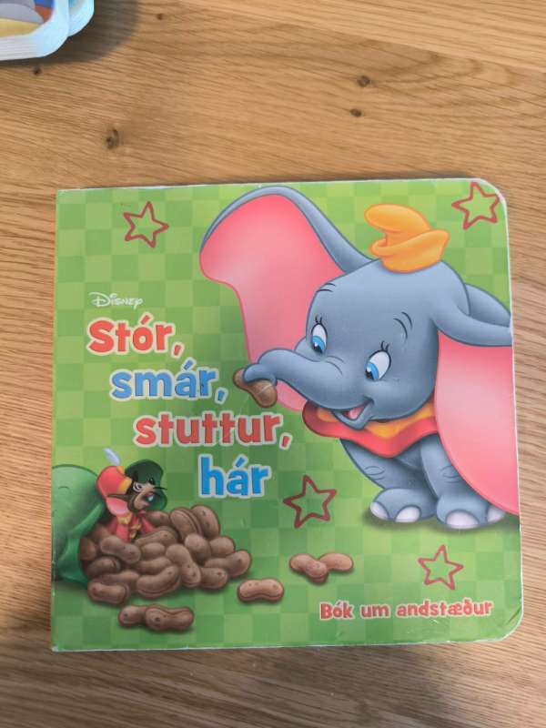 Barnabók stór,smár....