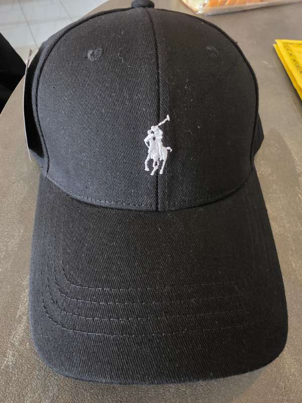 Polo derhúfu svartur
