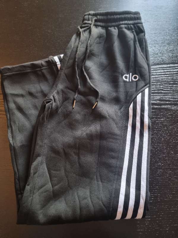 Alo svartur kósý buxur