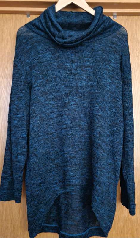 rúllukragapeysa/ græn