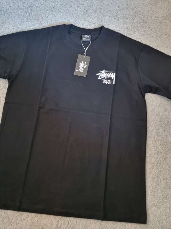 Stussy svartur bolur