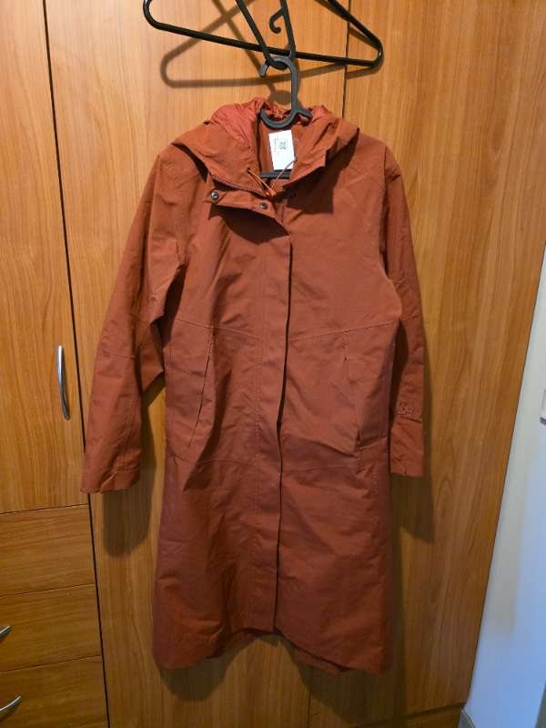 66 N rusty regnjakki síður