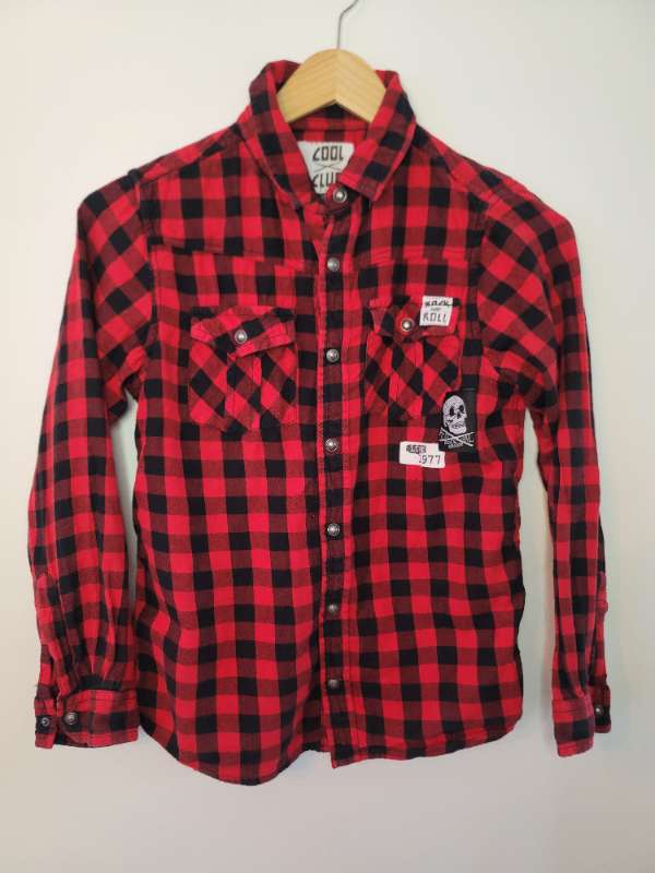 Red shirt COOL CLUB