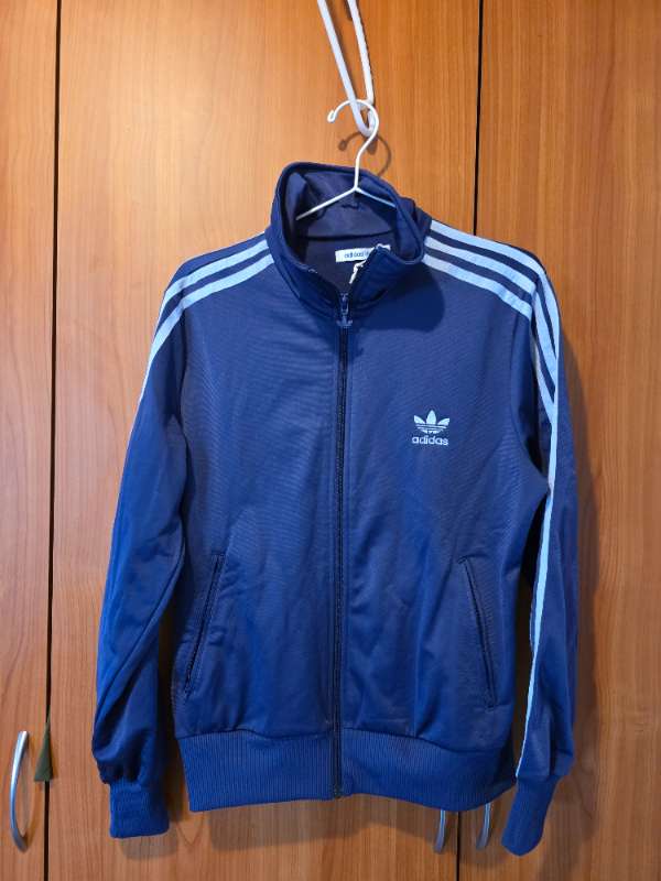 Fjólu blá Adidas peysa