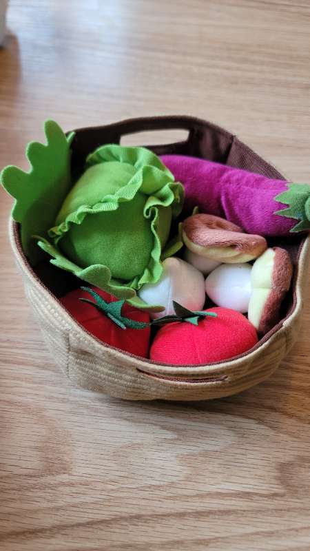 Basket of vegetables