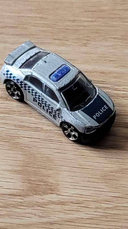 Car police grey