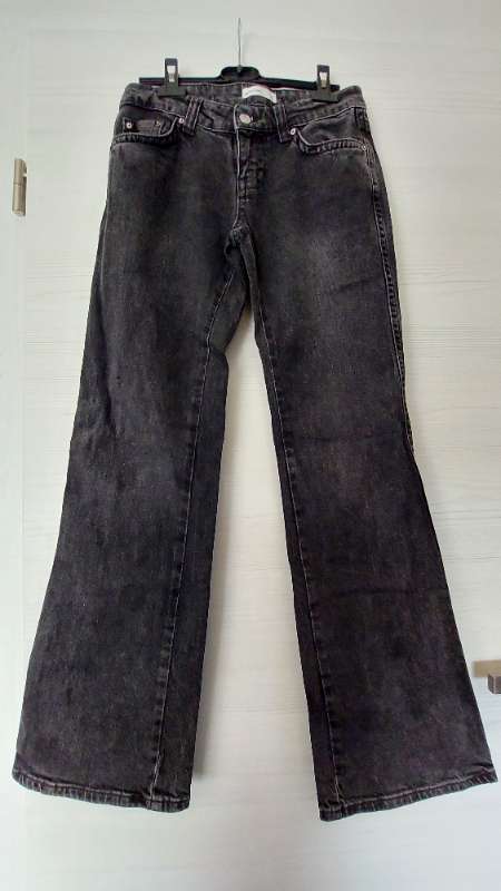 Svartar gallabuxur (Perfect Jeans)