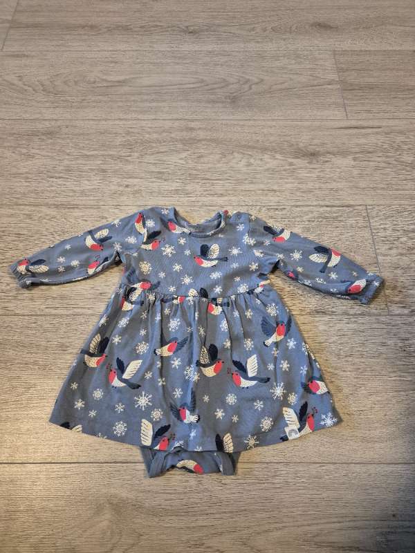 Lindex kjóll fugla