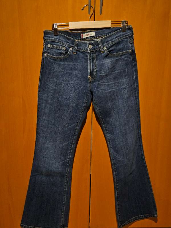levis bootcut gallabuxur
