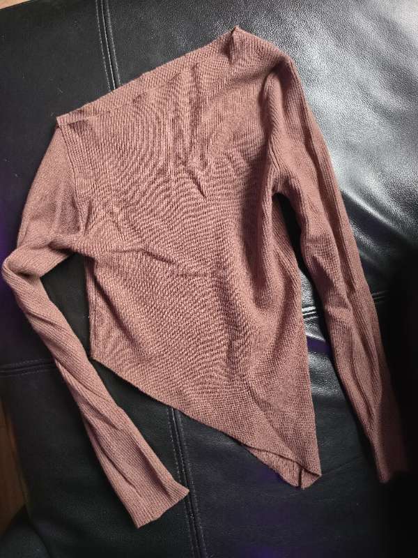 Asymmetrical sweater