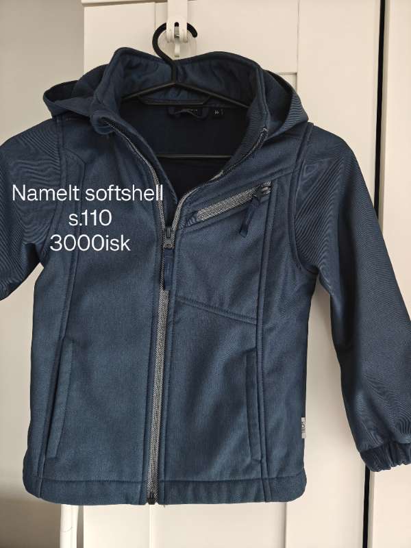 Name It blue softshell jacket