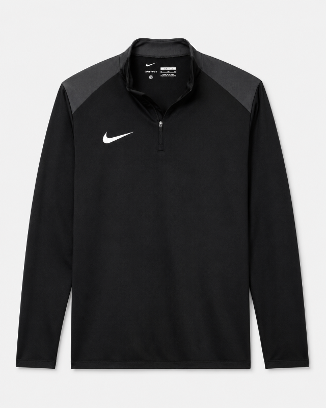 Nike Dri-FIT Men’s Black Slim-Fit Quarter-Zip