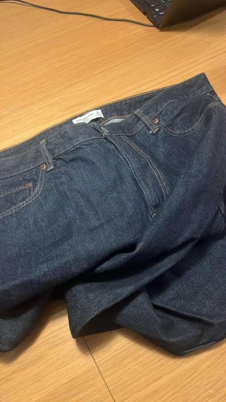 Abercrombie&Fitch Curve Love dökkar gallabuxur
