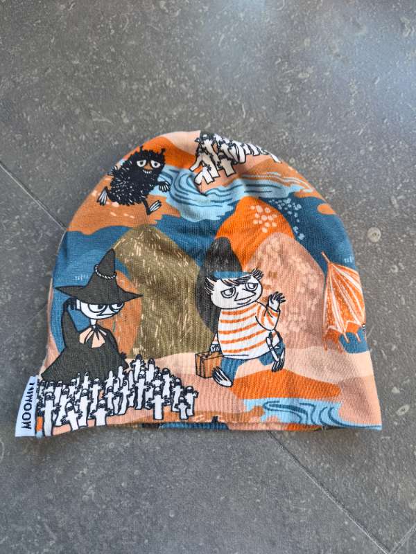 Moomin húfa orange