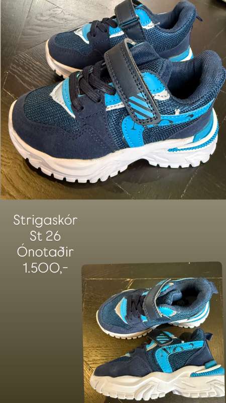 Bláir strigaskór
