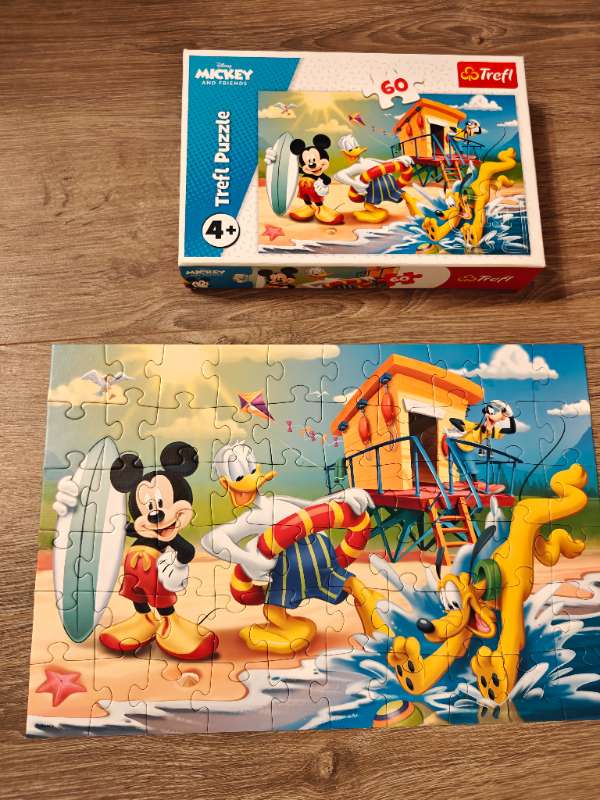Mickey púsl 60