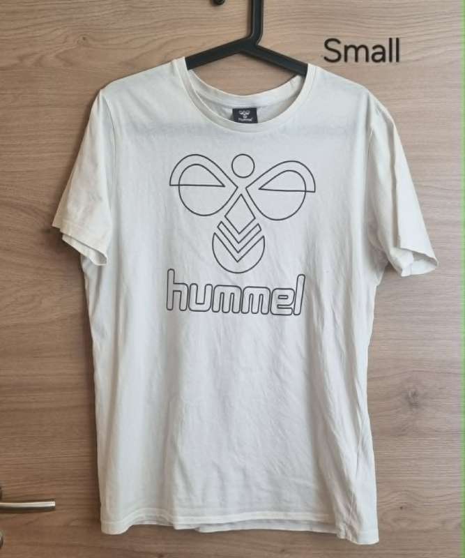 stuttermabolur hvítur HUMMEL