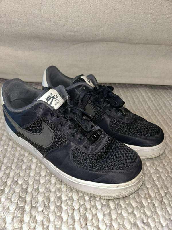 Nike air force 1 svartir