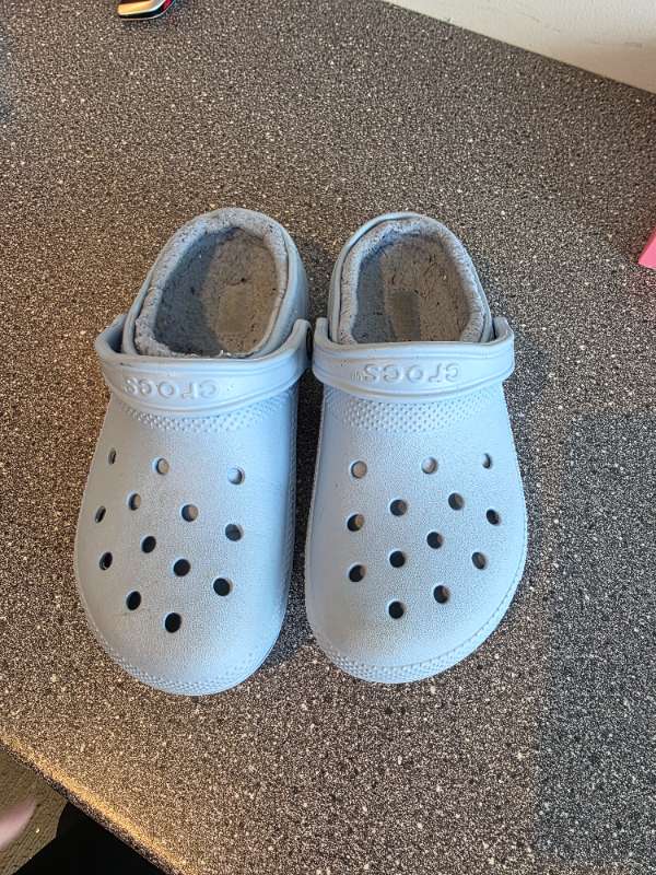 crocs loð