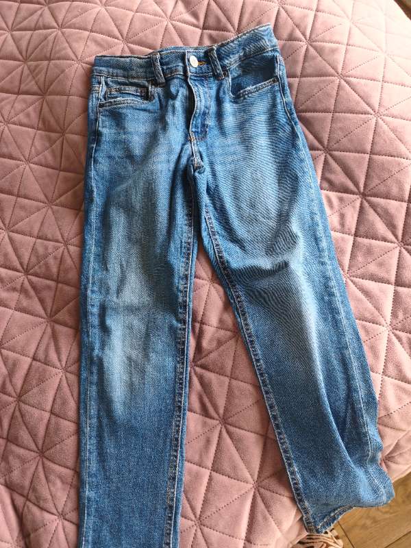 Jeans zara blá