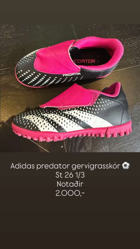 Adidas fótboltaskór - pink