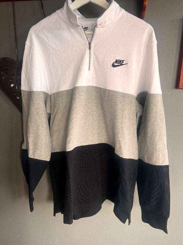 Nike þrílit peysa