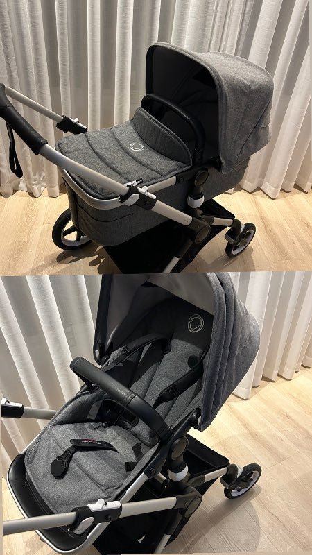 Bugaboo fox vagn og kerrustykki