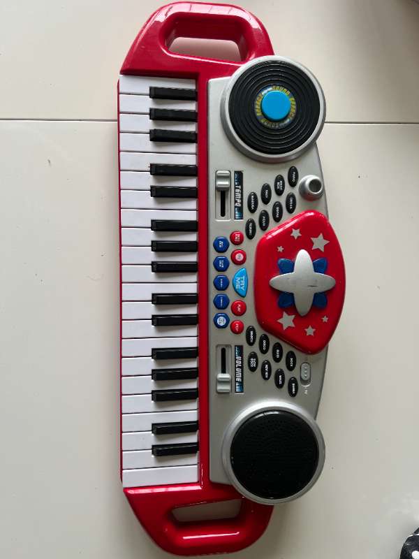 Elektroniskt leksakspiano keyboard