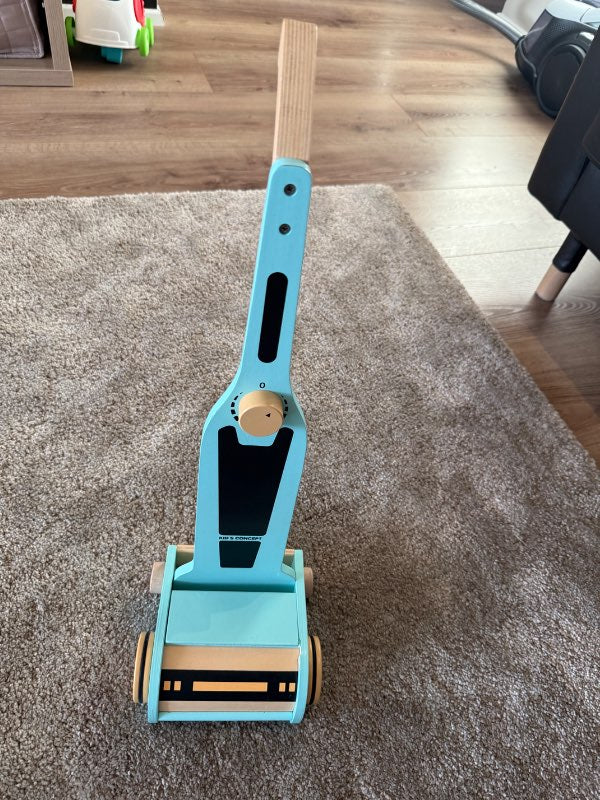 Kids Concept Wooden toy vacuum cleaner