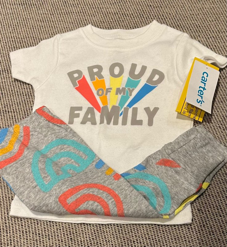 Carters pride náttföt ný