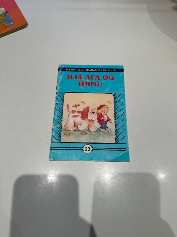 Bók Hjá ömmu og afa