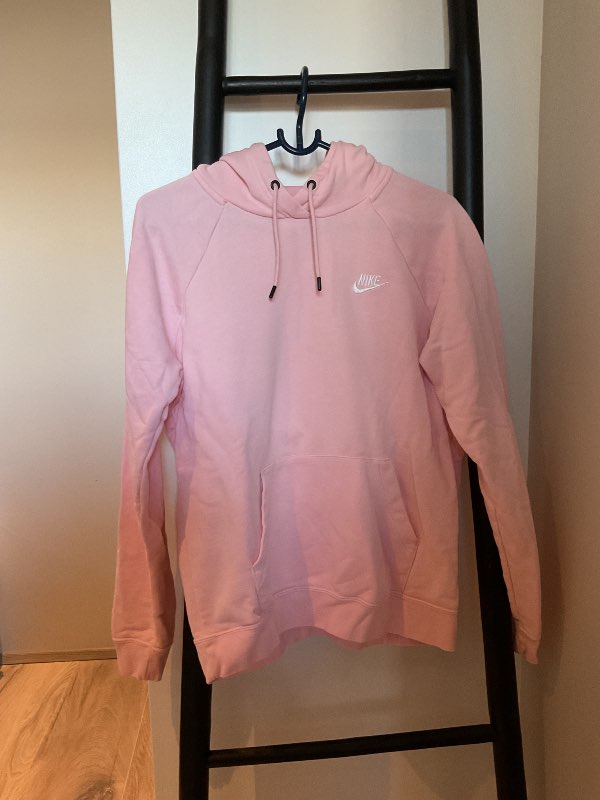 Nike bleik hettupeysa