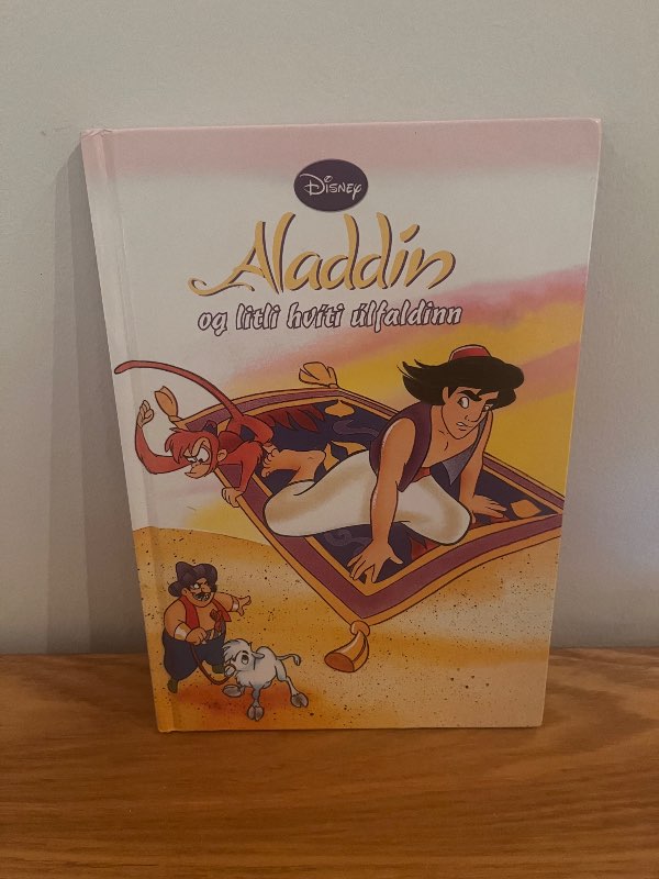 Disney bók Aladdín