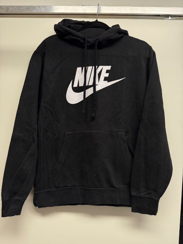 Nike svört hettupeysa
