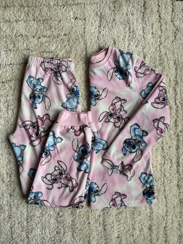 Stitch náttföt flís