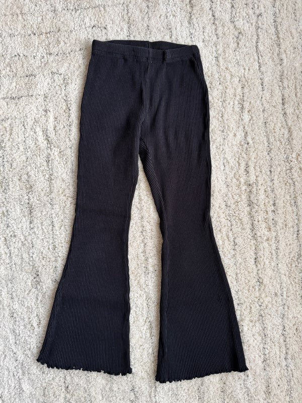 Lindex útvíðar leggings svartar