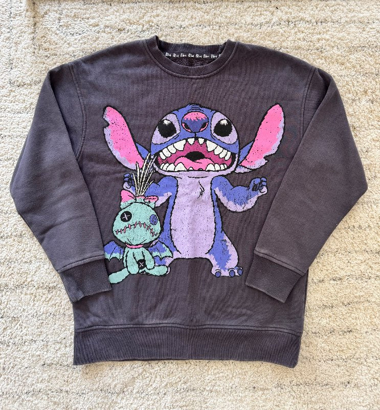Primark Stitch peysa grá