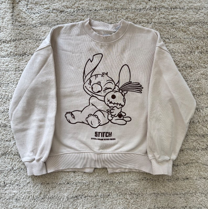 Zara Stitch peysa ljós