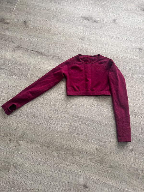 Gym blouse burgundy
