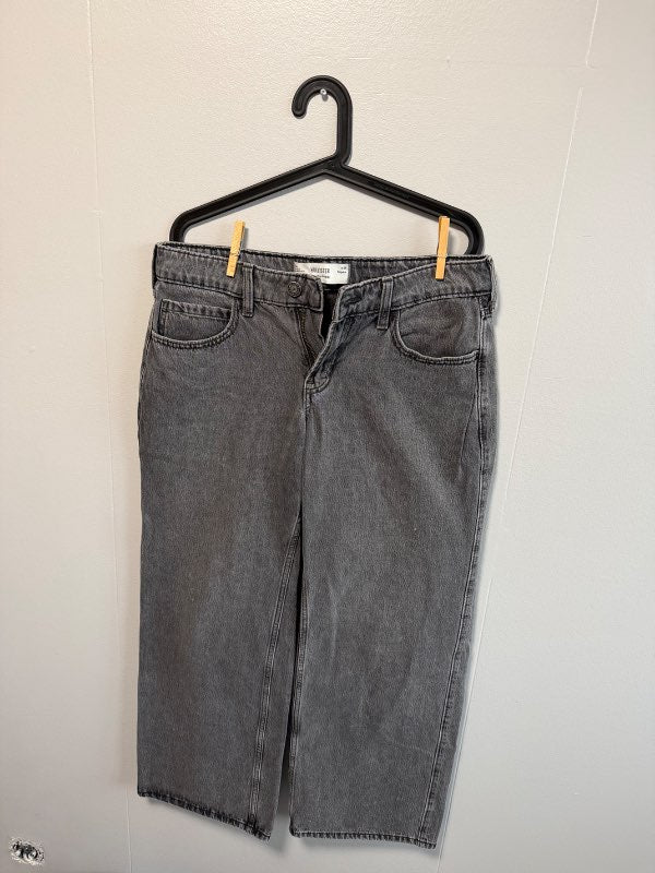 Svartar low rise gallabuxur HOLLISTER